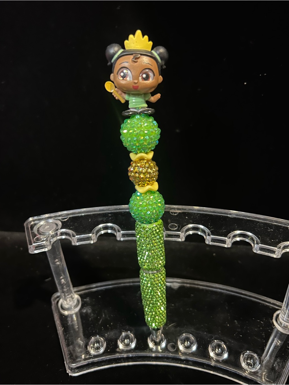 Disney Doorable princess Tiana beaded pen